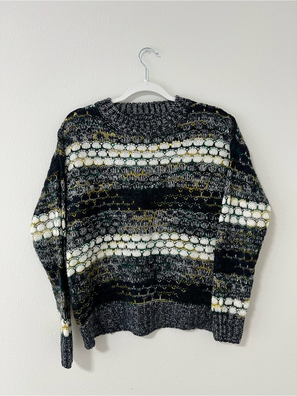 Pepe Jeans Multi-Color Stripe Crewneck Knit Sweater
